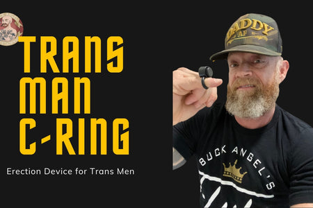 The All New BUCK'D 4mm Adjustable Trans Man Silicone Cock Ring