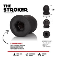 BUCK OFF -Trans Man FTM STROKER - Black - Buck Angel™ Entertainment