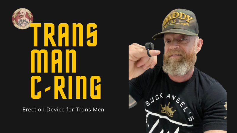 The All New BUCK'D 4mm Adjustable Trans Man Silicone Cock Ring
