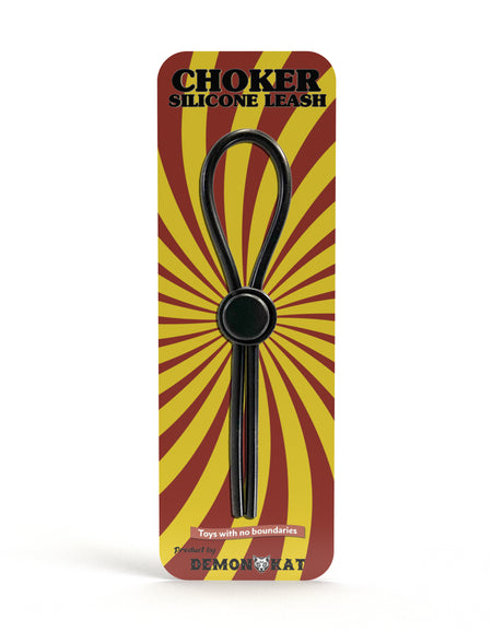 Buck Angel -FTM C- Ring Choker Silicone Leash -