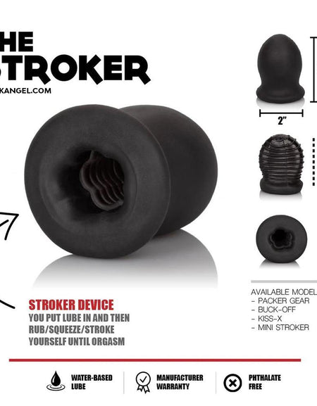 BUCK OFF -Trans Man FTM STROKER - Black - Buck Angel™ Entertainment