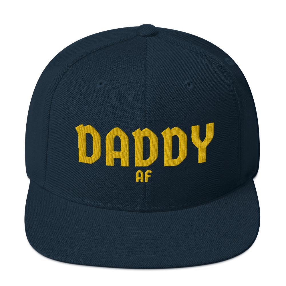 Cap DADDY AF Snapback Hat ( Old English) - BAE